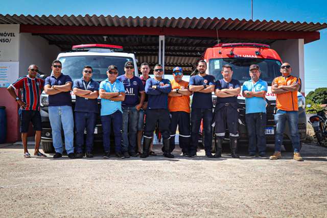 Prefeitura de Glória realiza capacitação para uso de novas viaturas do SAMU e ambulância básica
