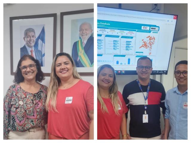 Secretária de Saúde de Glória apresenta propostas à SESAB para reestruturação de unidades no município