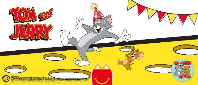McLanche Feliz celebra 85 anos de Tom & Jerry