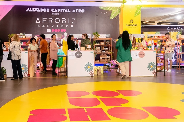 Salvador Capital Afro marca presença no Pop Up Shop 2025