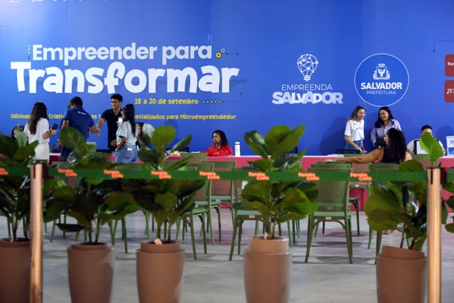 Empreender para Transformar acontece até sábado (20) com workshops e serviços para microempreendedores individuais