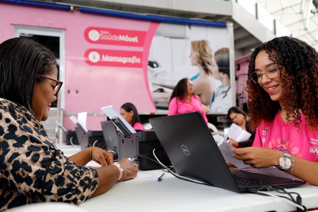 Outubro Rosa: Bahia dá início ao mutirão de 40 mil mamografias na capital e interior do estado