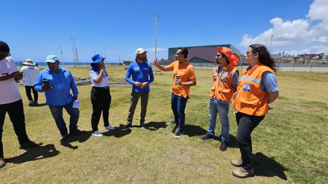 Codesal realiza vistoria preventiva na Boca do Rio para o Festival Virada Salvador 2026