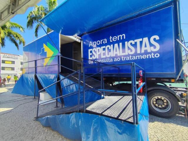 Bahia recebe quatro carretas de saúde do Agora Tem Especialistas