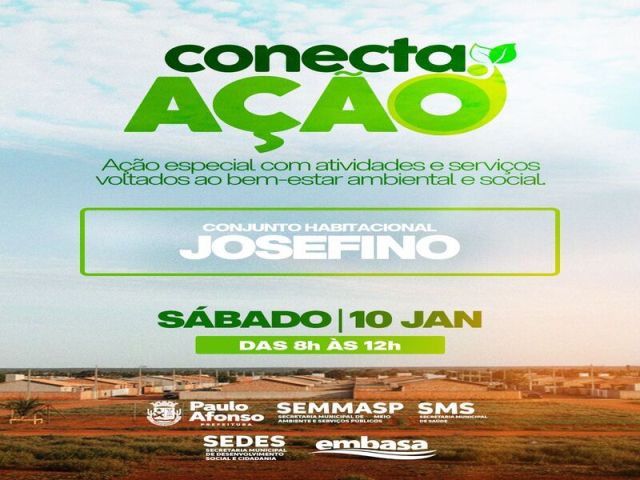Prefeitura de Paulo Afonso realiza neste sábado uma ação integrada com foco ambiental, social e de saúde na Comunidade Josefino