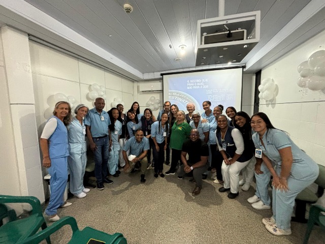 Janeiro Branco: Unidade de saúde em Salvador promove momento de cuidado voltado aos próprios profissionais