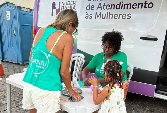 Defensoria Pública fecha 1º dia de plantão no Carnaval com 27 itinerâncias, alcançando 157 pessoas entre ambulantes, catadores, crianças, adolescentes e PCDs