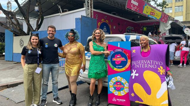 Com alta de 68%, penúltimo dia de Carnaval consolida adesão recorde a testagens de ISTs em Salvador