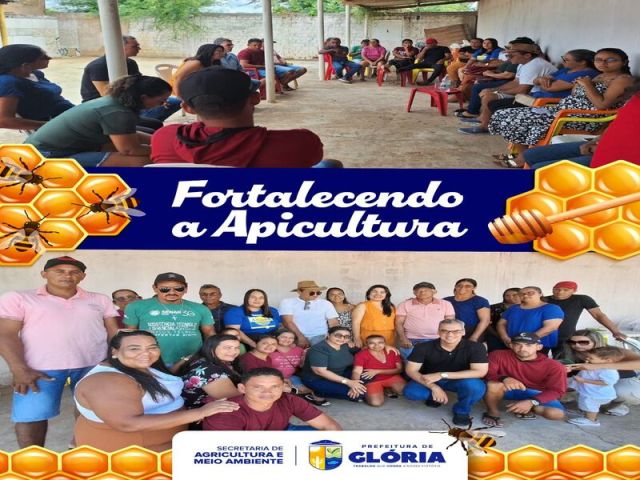 Prefeitura de Glória fortalece a apicultura com reunião estratégica na Agrovila 5