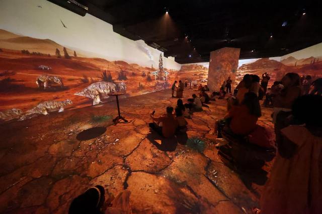 Exposição Imersiva “A Era dos Dinossauros” estreia nesta sexta-feira (27) no Shopping Barra