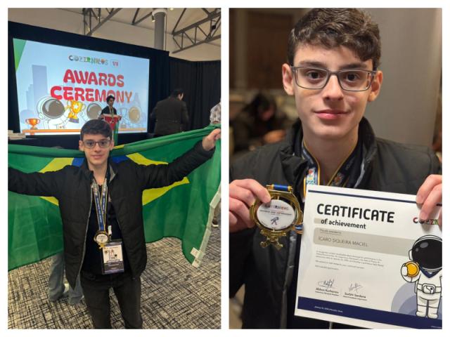 Estudante baiano conquista medalha de ouro em olimpíada internacional e visita a NASA