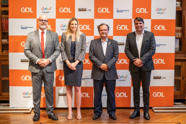 GOL anuncia novo banco de conexões em Salvador e aumenta oferta de assentos em 28%