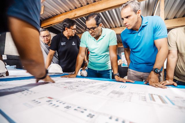 Prefeito Bruno Reis vistoria obras do CCO no Subúrbio, que já superam 60% de execução