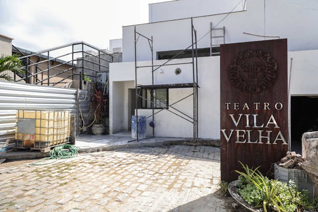 Com 82% das obras concluídas, Teatro Vila Velha será reinaugurado no segundo semestre