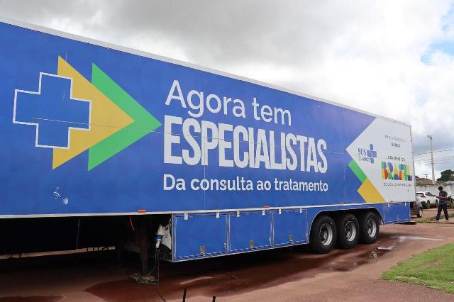 Agora Tem Especialistas: Ministério da Saúde lança em Itaberaba (BA) carreta de exames de imagem para diagnóstico precoce de doenças