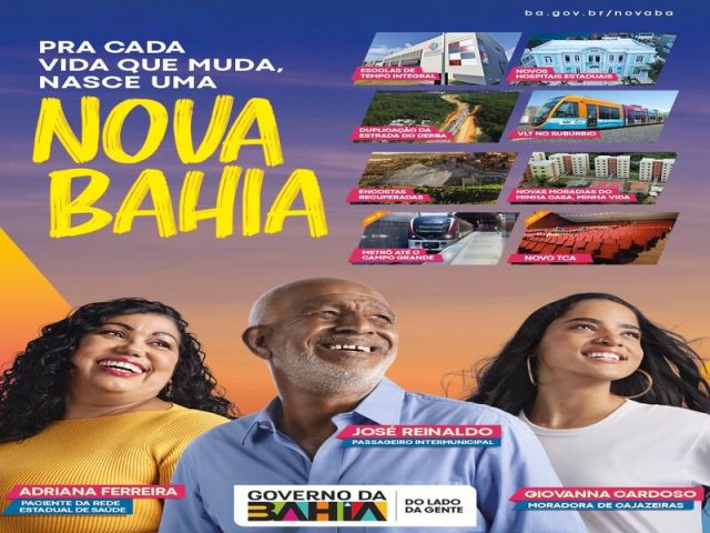 ”Para Cada Vida que Muda, Nasce uma Nova Bahia”: conceito une campanhas e traduz transformação do estado