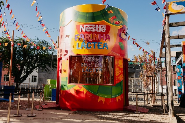 Farinha Láctea Nestlé ganha protagonismo no São João de Caruaru com ativação inédita e embalagens colecionáveis