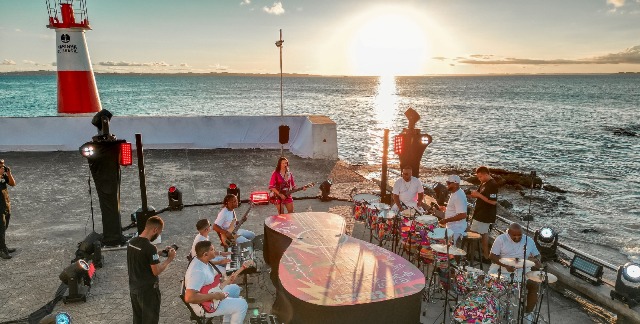 Banda Levada Louca grava audiovisual em Salvador