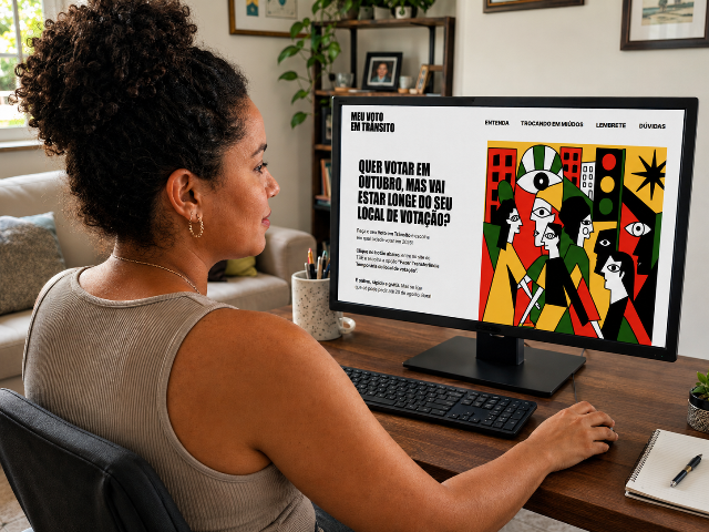 Campanha leva informação sobre voto em trânsito aos nove estados do Nordeste