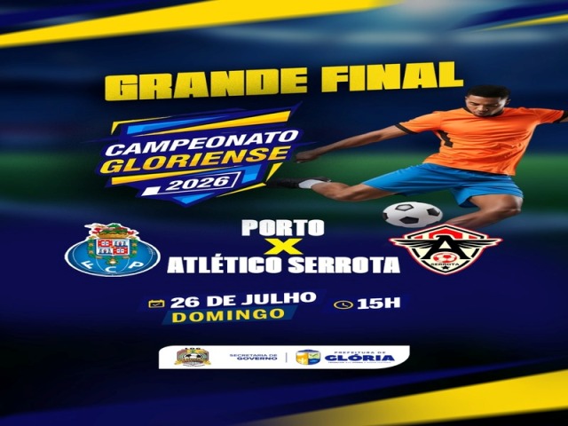 Final do Campeonato Gloriense 2026 promete grande decisão neste domingo