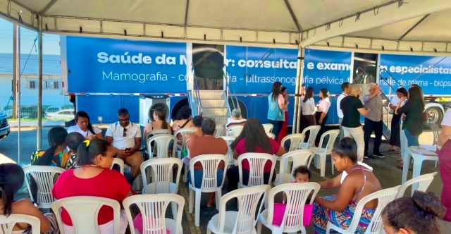 População de Itabuna (BA) é atendida por carreta de saúde da mulher do Ministério da Saúde; veja como funciona