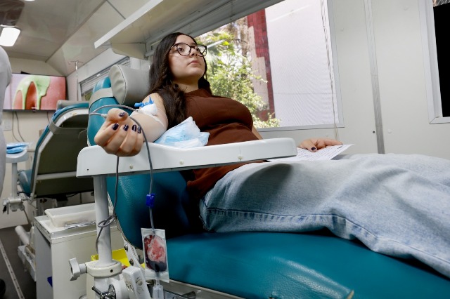 Hemoba amplia pontos de doação de sangue com unidade móvel em outubro
