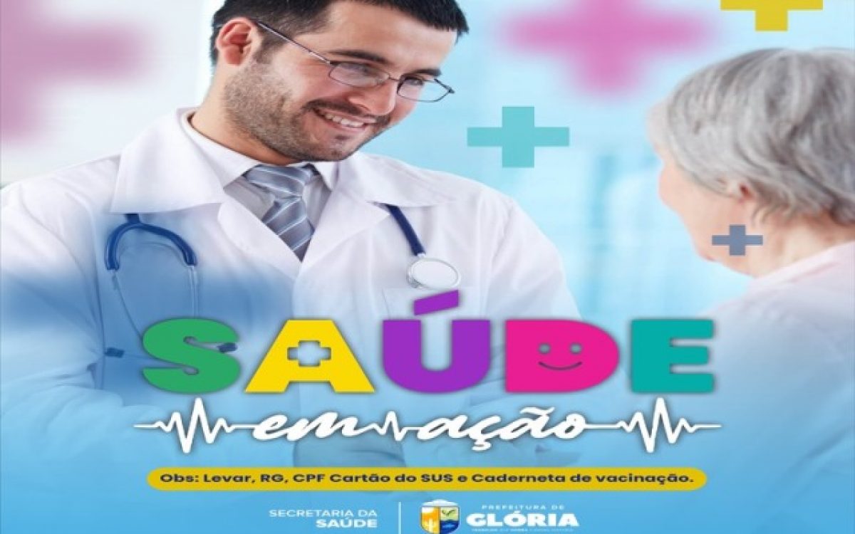 Programa Saúde em Ação leva atendimentos essenciais aos povoados de Glória
