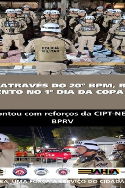 POLICIA MILITAR REALIZA POLICIAMENTO NO 1º DIA DA COPA VELA 2025