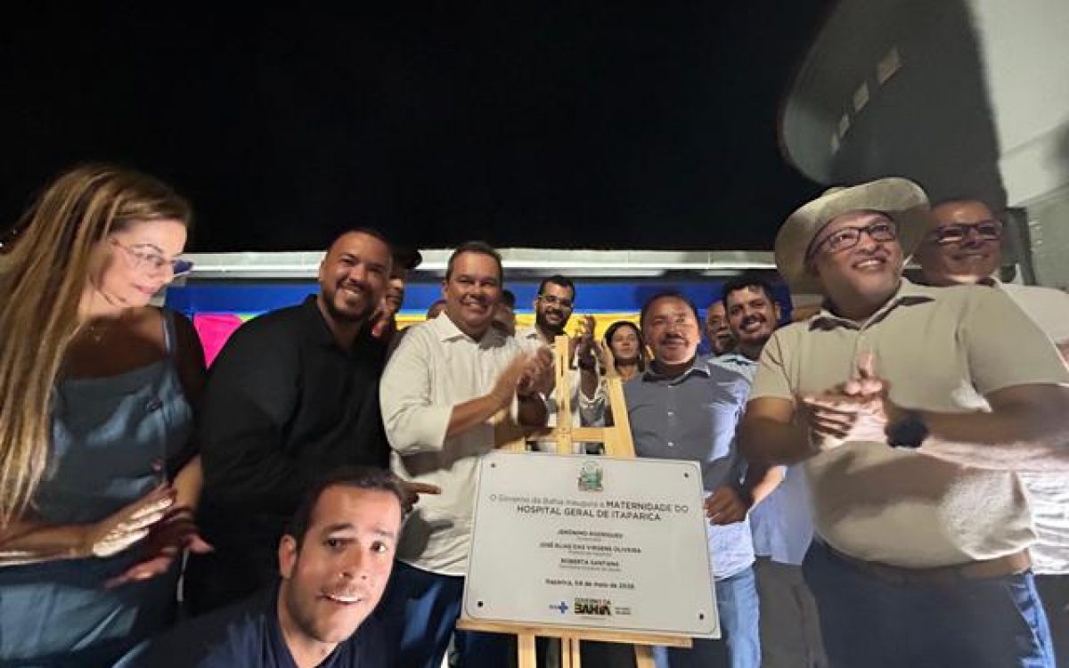 Governo do Estado inaugura primeira etapa da reforma e ampliação do Hospital Geral de Itaparica