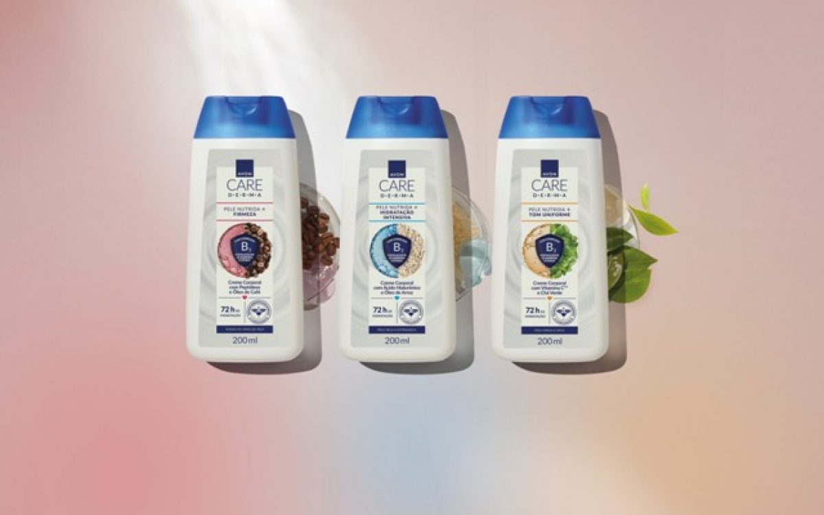 Novo Avon Care Derma + Nutrição traz cuidado extra e hidratação intensa na rotina de cuidados com a pele
