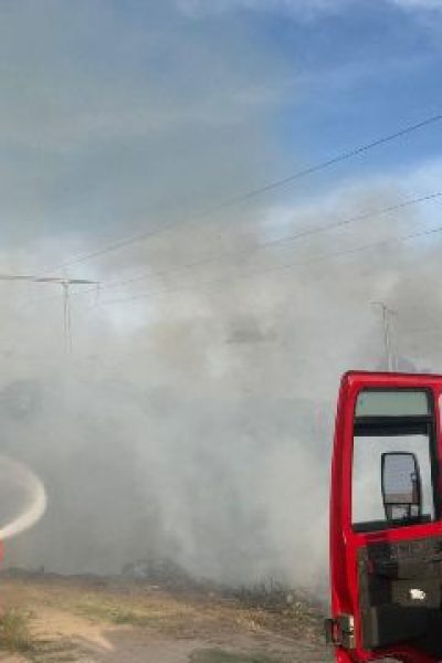 15º BBM atende ocorrência de incêndio em vegetação no Bairro Abel Barbosa em Paulo Afonso