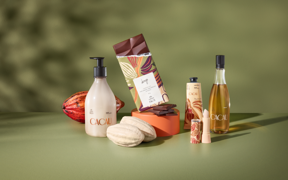 NATURA EKOS E DENGO CRIAM EXPERIÊNCIA SENSORIAL INÉDITA PARA CELEBRAR O CACAU EM TODAS AS SUAS FORMAS