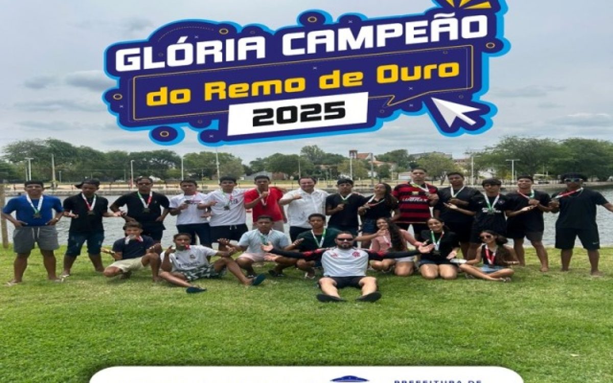 PROJETO REMO NAS ESCOLAS DE GLÓRIA CELEBRA BICAMPEONATO NO REMO DE OURO 2025