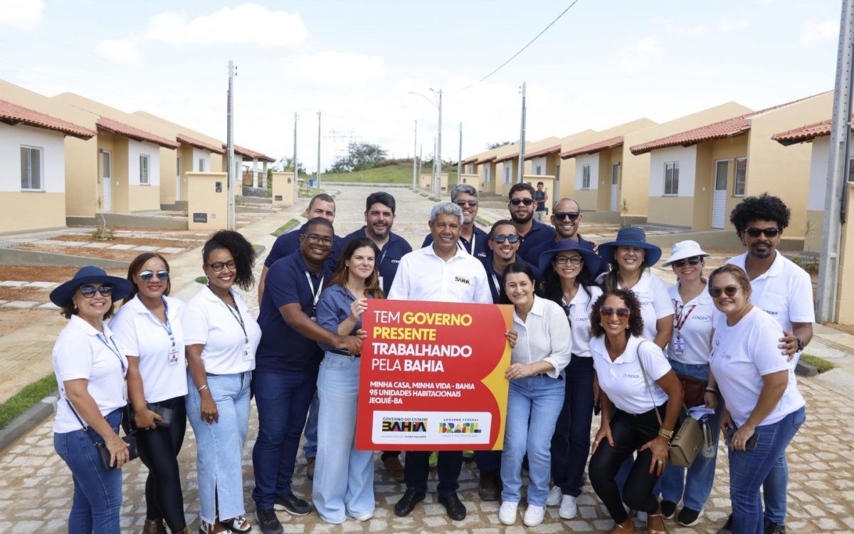 Governador entrega de 95 unidades habitacionais do Minha Casa, Minha Vida Bahia e nova escola de tempo integral em Jequié