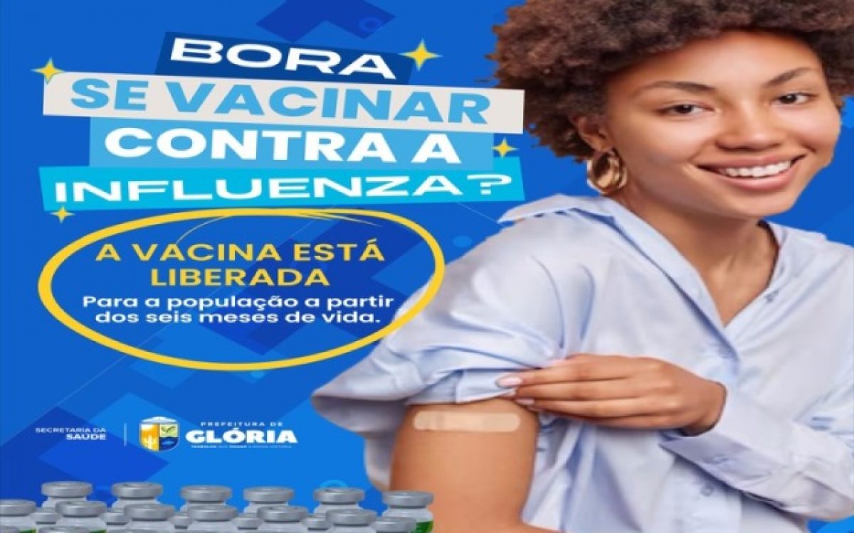 Vacinação contra Influenza é ampliada para toda a população em Glória