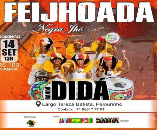 Feijhoada da Negra Jhô agita o Pelourinho com música, dança e tradição