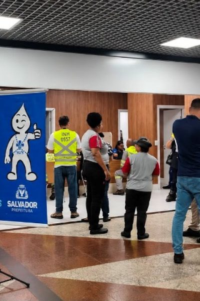 Aeroporto de Salvador recebe posto de vacinação gratuita durante o mês de julho