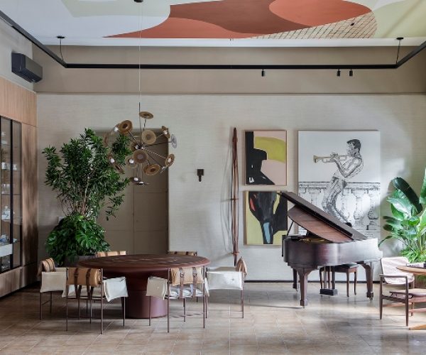 Tintas Coral protagonizam experiência sensorial no ambiente da Milcent Arquitetura, na CASACOR Bahia