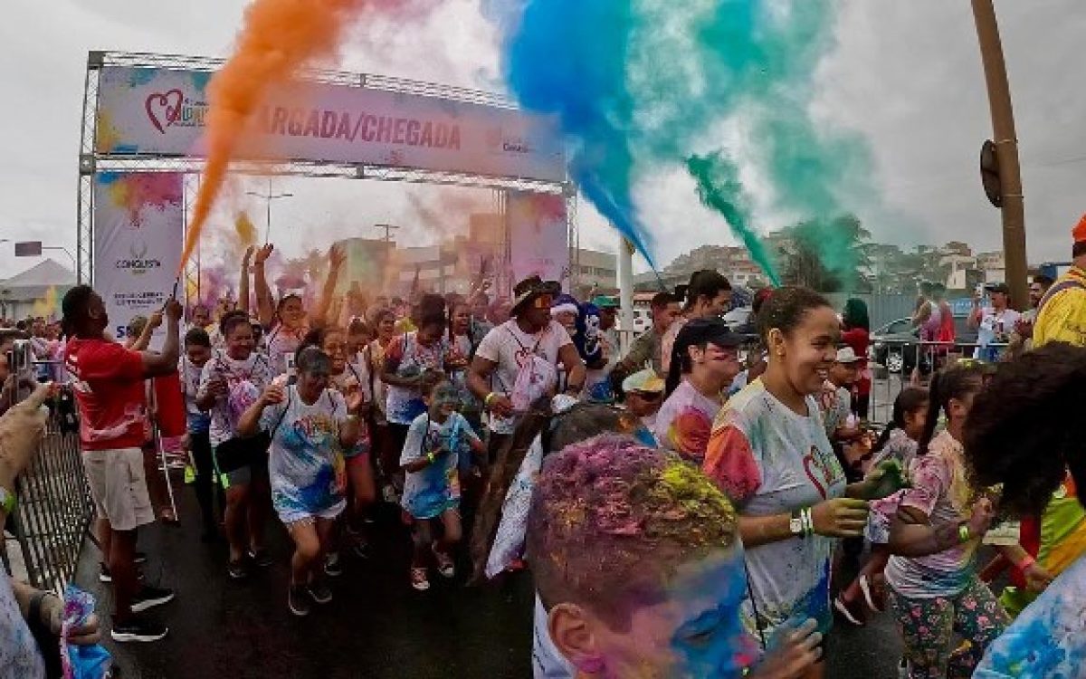 Inscrições para a 8ª Corrida Colorida do Martagão começam nesta terça-feira (4)