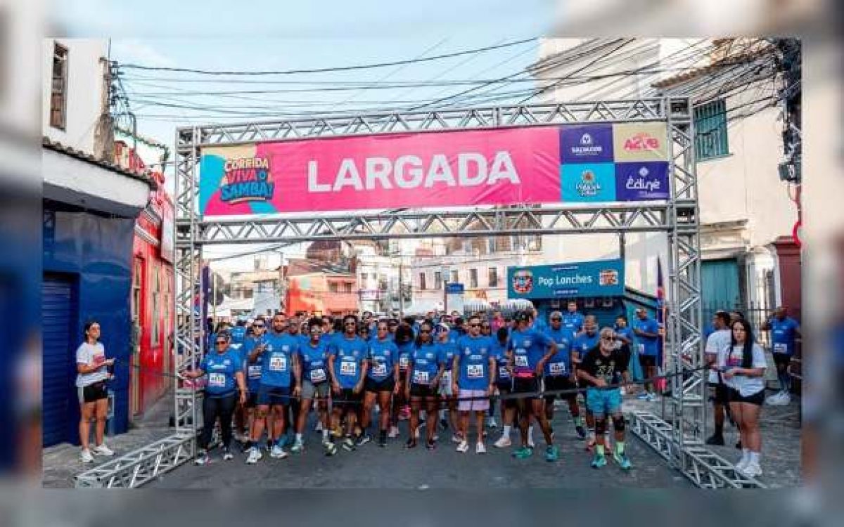 Corrida Viva o Samba realiza segunda edição no Comércio com tema Mulheres Negras em Movimento