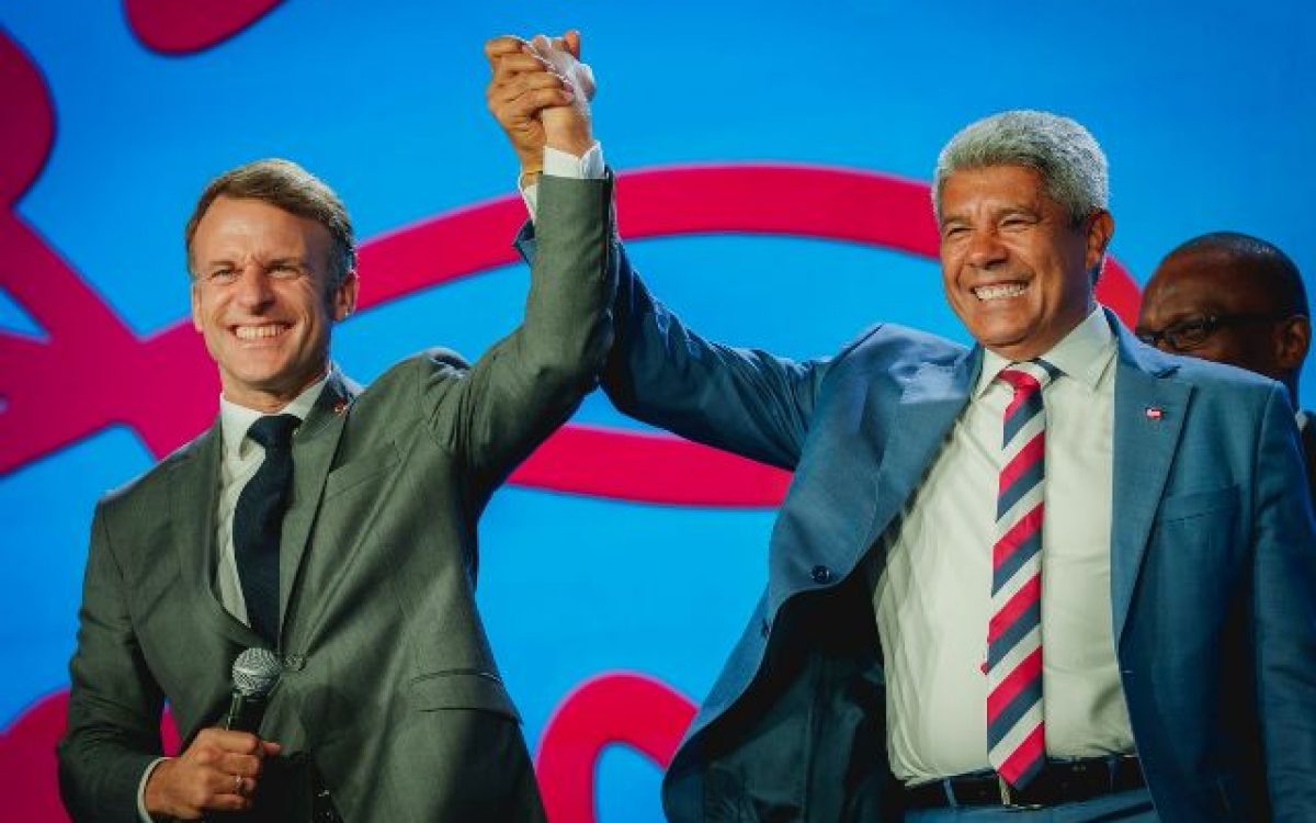 Croissant com vatapá: a química entre Macron e Jerônimo