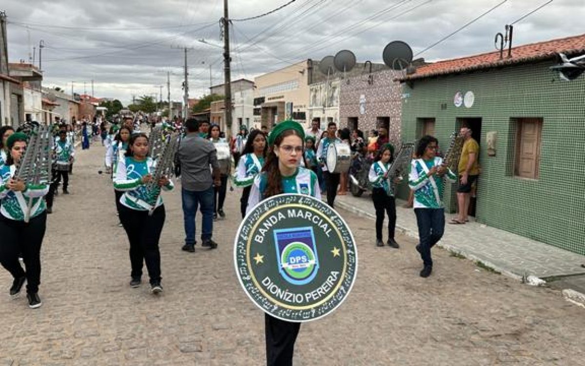 Glória celebra a Independência do Brasil com desfiles cívicos no Distrito Quixaba e na sede do município