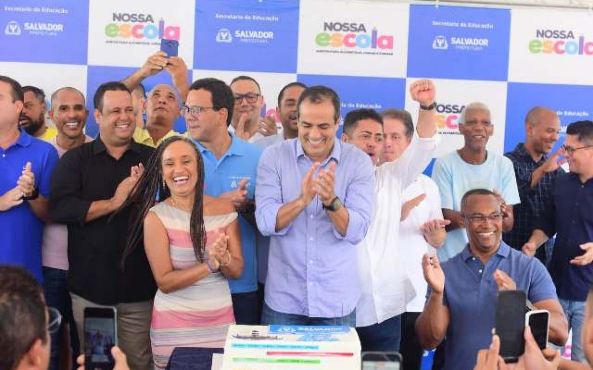 Em comemoração pelos 477 anos de Salvador, Prefeitura inaugura terceira escola em duas semanas