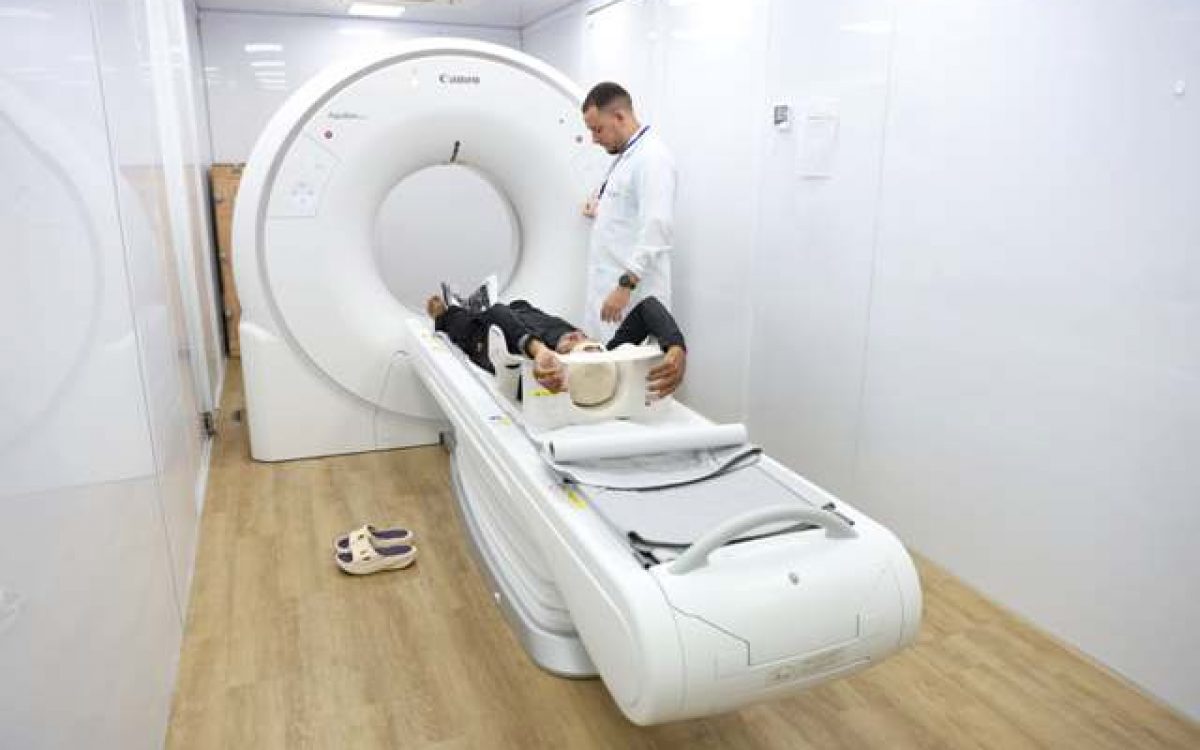 Demanda por tomografias em Feira de Santana será zerada com chegada de carreta do Agora Tem Especialistas