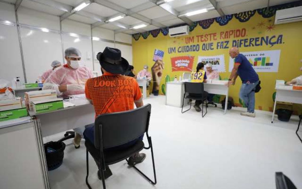 Posto de Testagem no Itapedro consolida ações da Sesab de prevenção de IST durante festejos juninos