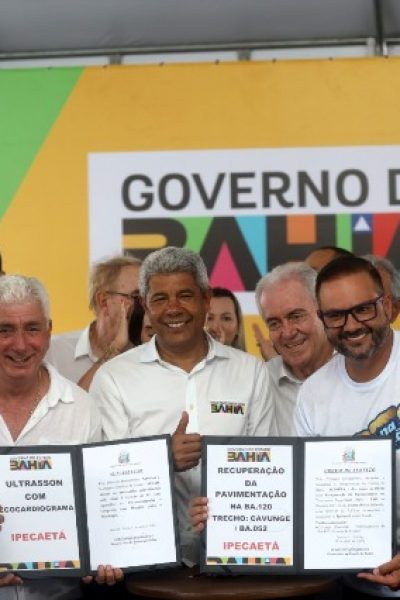 Governador autoriza obras de infraestrutura e educação e reforça serviços em Ipecaetá