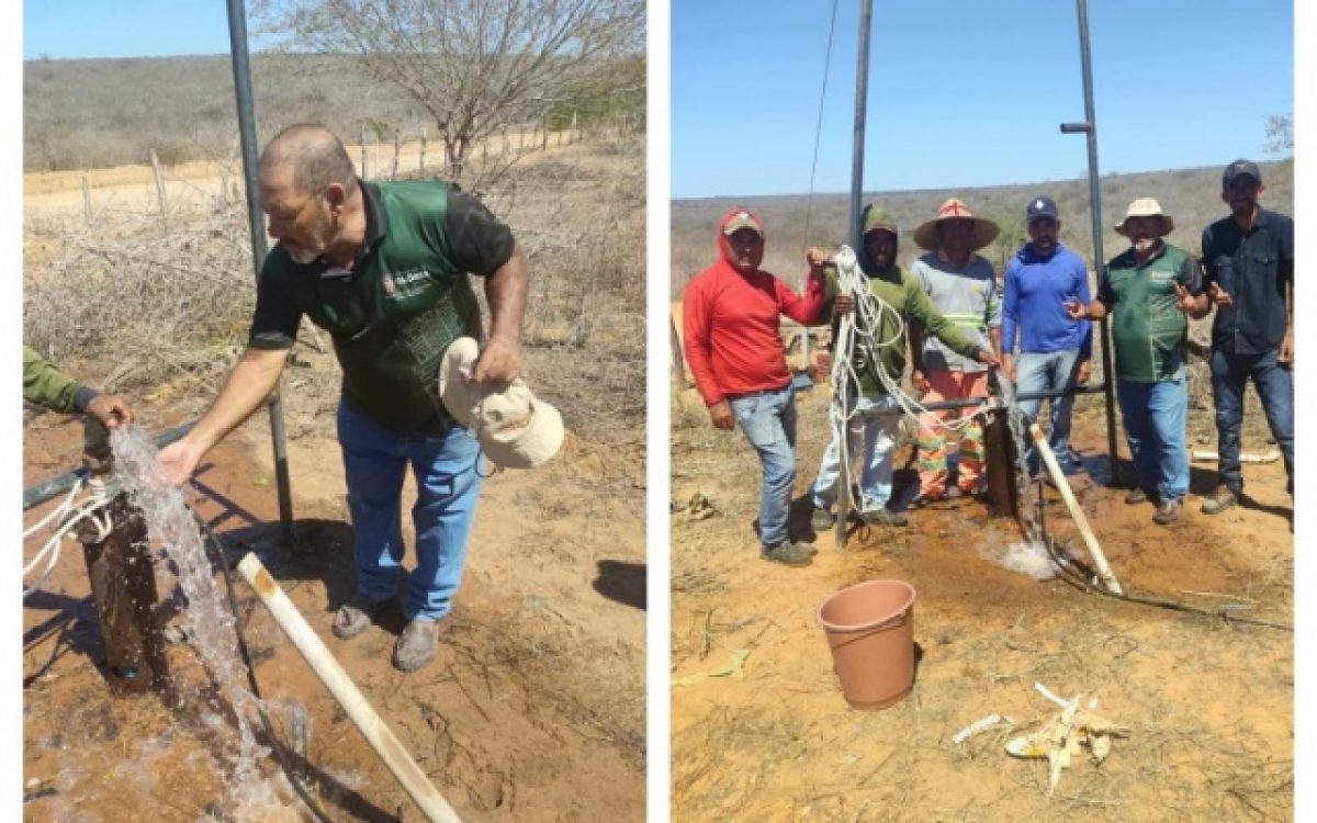Prefeitura de Glória instala mais um poço artesiano na zona rural do município