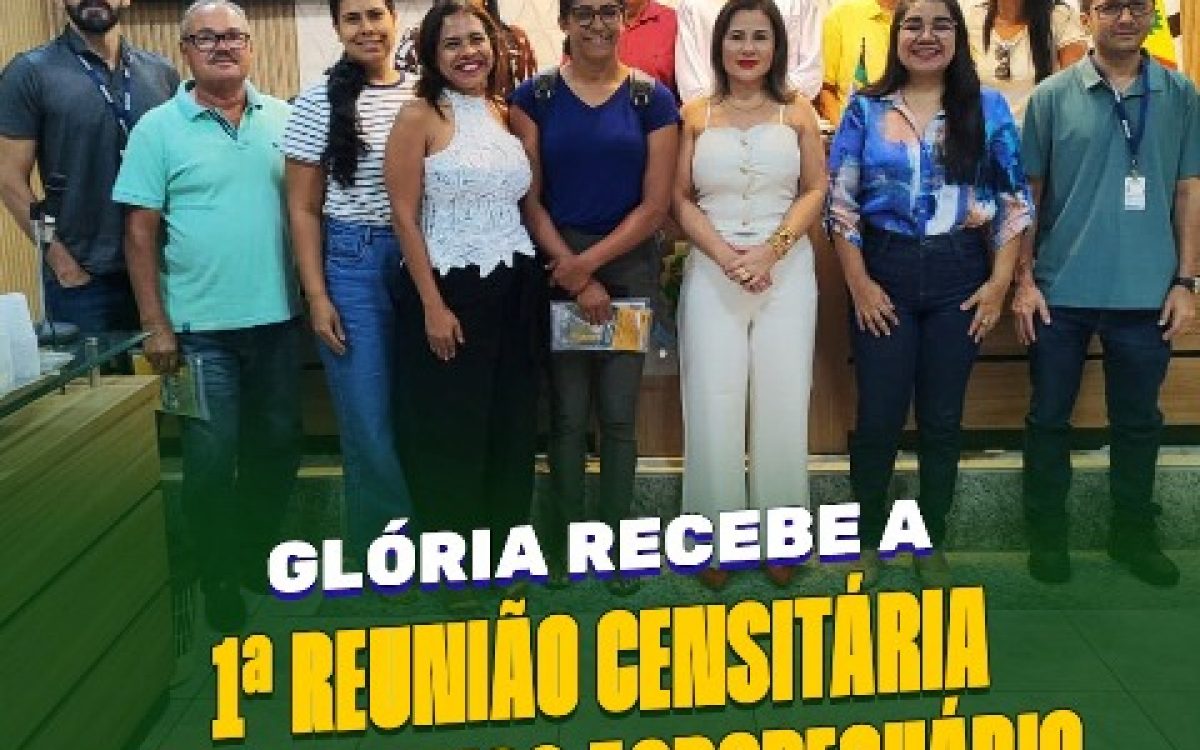 Glória sedia reunião de planejamento e acompanhamento do 12º Censo Agropecuário