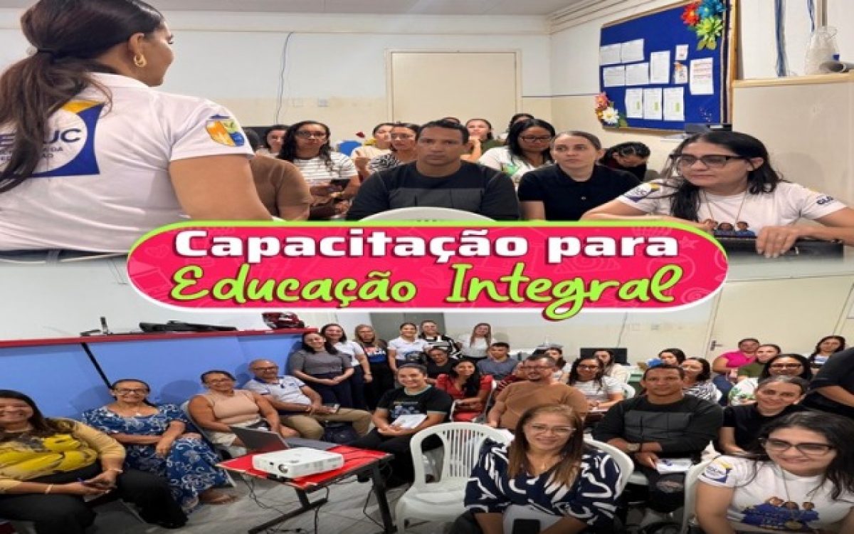 Prefeitura de Glória realiza formação com monitores do Tempo Integral da rede municipal