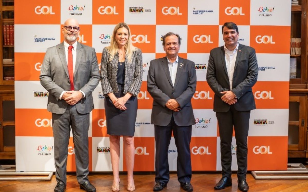 GOL anuncia novo banco de conexões em Salvador e aumenta oferta de assentos em 28%